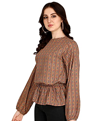Image of DHRUVI TRENDZ Women Women Tops | Tops for Women | Tops for Jeans for Women | Rayon Tops for Women | Tops for Women | Western Tops for Women Stylish