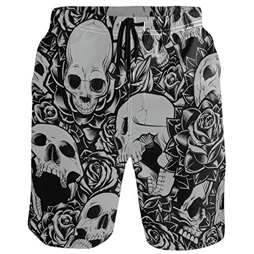 visesunny Stylish Mens Swim Trunks Quick Dry Beachwear Sports Swim Board Shorts Holiday Party Bathing Suits