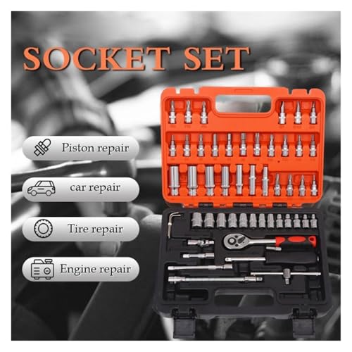 Kit de herramientas automotrices de 53 piezas miniatura 3