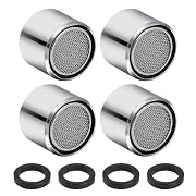 Diffaxy 4 unidades de aireadores M22 para grifos de cocina