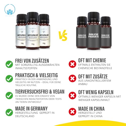 Saint Nutrition® Zappelphilipp Kügelchen – Natürliche Unterstützung für Kinder bei Unruhe und erhöhtem Bewegungsdrang – Unterstützung der Konzentration bei stressigen Situationen – 10g