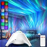 Proyector de Galaxias y Aurora Estrellas con Bluetooth Ruido Blanco Mando