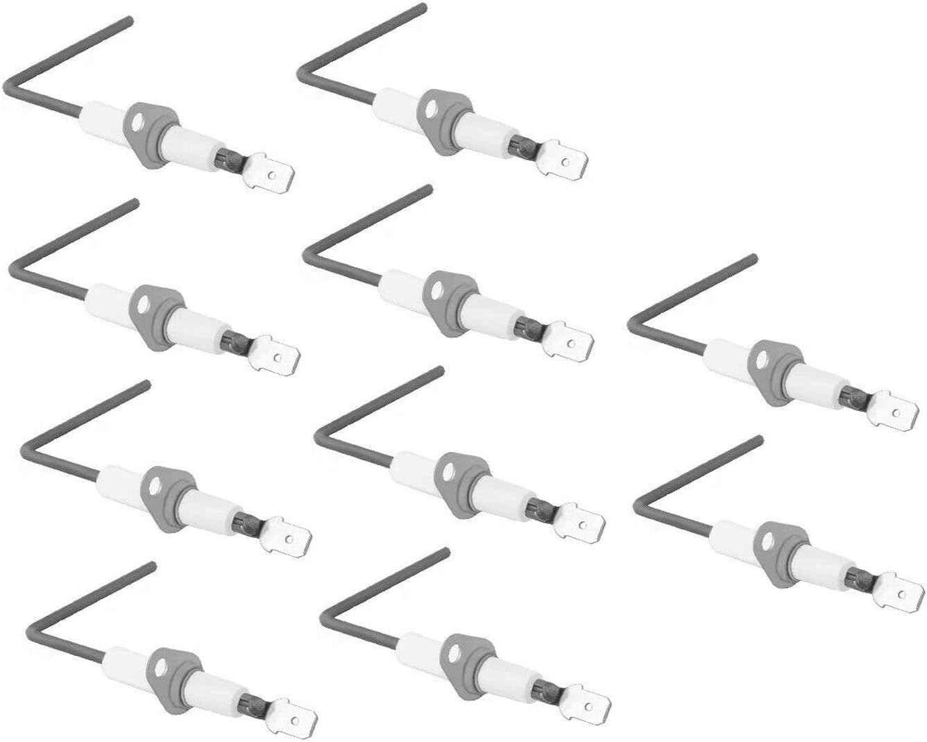Replacement Part for SEN01114 Sensor Sensing Rod SEN1114 for Trane American Furnace Flame 10 Pack Durable Repair Component for Home Equipment Appliance Repair Universal Long-Lasting Performance