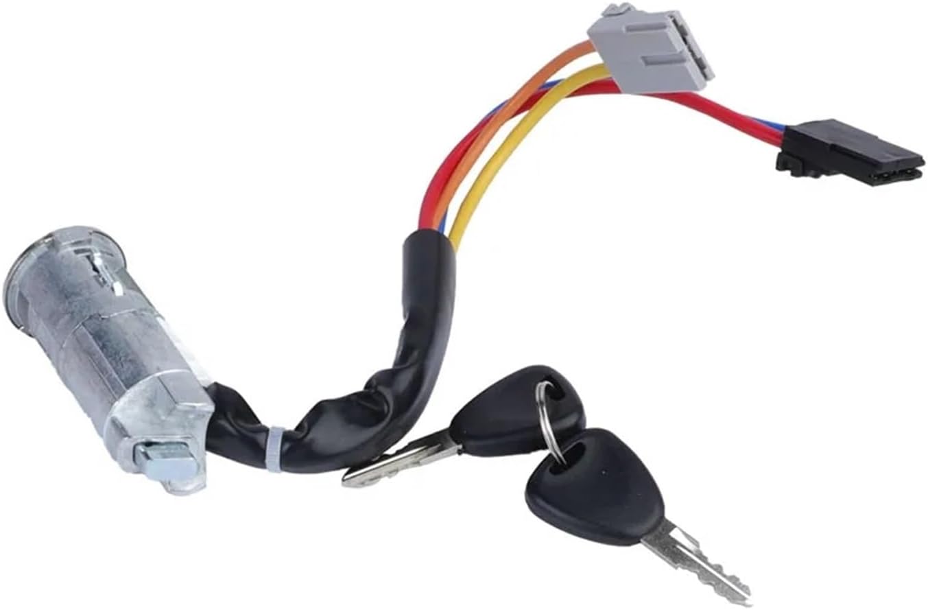 Ignition Switch Ignition Lock Cylinder Switch Key Fit for Renault Kangoo Express Ignition Lock Cylinder kit