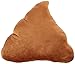 Poop Pillow 14 Inch Large Brown Smiley Emoticon