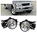 BFHJKSRN Car Front Bumper Driving Lights With Bulb Assembly, For Mitsubishi Montero Pajero Sport 2000-2004