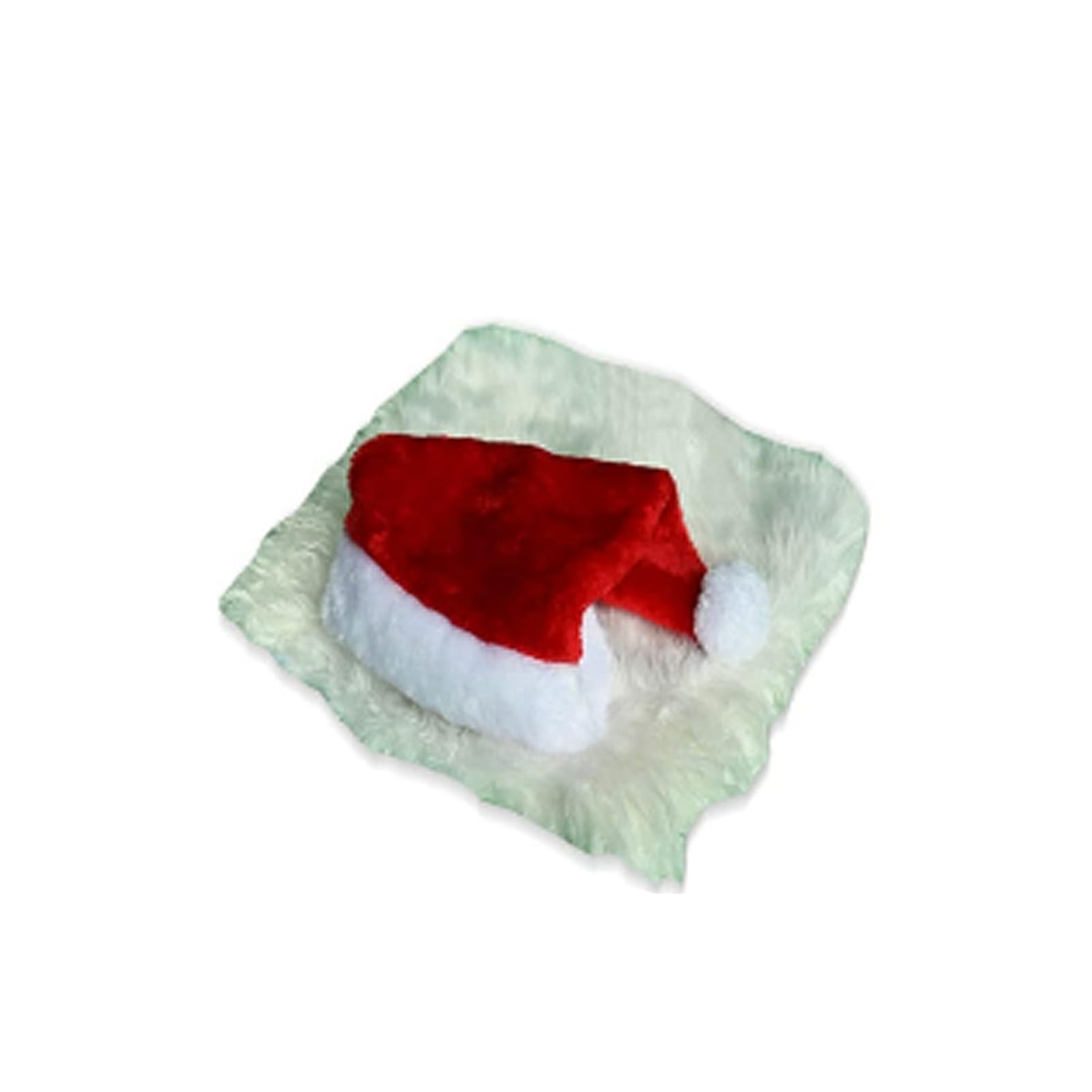 MICFENY Dog Christmas Costume Lions Wigs And Santa Hat For Holiday Parties Pet Dress Up