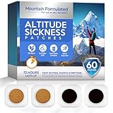 CURECURE Altitude Sickness Prevention Patches, Boosts Oxygen Intake &Rapid Supports High Altitude Acclimation, 60 Pcs