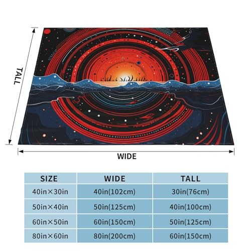 Couverture pour canapé flanelle douce microfibre légère imprimée toutes saisons - 4