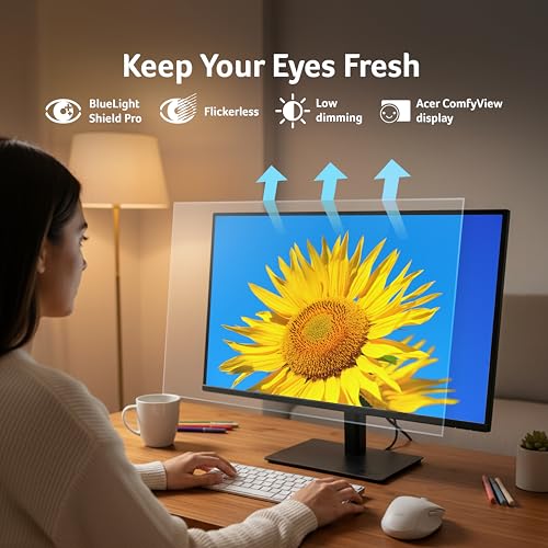 Image of Acer B277U G 27 Inch WQHD 2560x1440 IPS Monitor | USB-C 90W Docking, RJ45 LAN, HDMI 2.0 + DP 1.4 | 120Hz AdaptiveSync HDR10 | ErgoStand Tilt /Swivel /Pivot /Height | Eye Care | TCO /EPEAT Gold I Speakers
