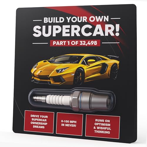 Stocking Filler Funny Joke Gift Christmas Gifts For Dad Birthday Gifts For Granddad Boyfriend Husband Funny Secret Santa Gifts For Him Build Your Own Supercar
