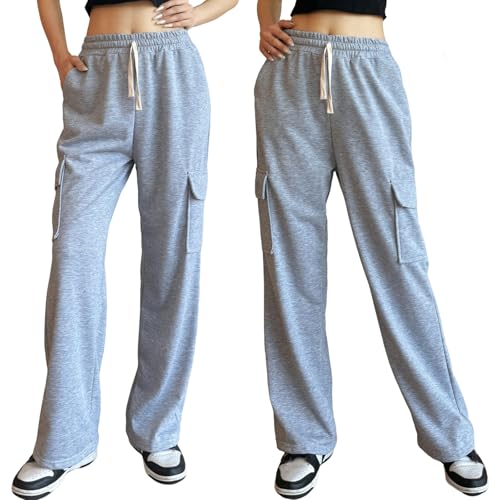 Pantalon jogger style cargo trousers amples à jambe large - 3