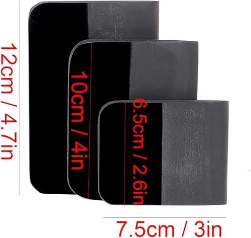 Miniatura 2 de PPF - Rascador de goma de silicona suave, raspador de revestimiento de TPU antiarañazos, para instalación de película de protección de pintura de