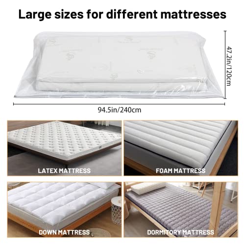 2PCS Mattress Vacuum Bag, 240 * 120cm Large Vacuum Mattress Bag, Reusable Space Saver Bags - Image 2