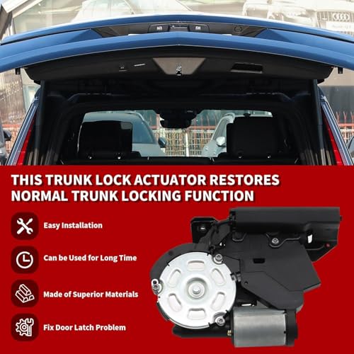 Nakkaa Tailgate Lock Trunk Latch Actuator Compatible with Escalade Suburban Tahoe Yukon 2015-2020 Xt4 2019-2022 Xt5 2017-2022 Xt6 13519125 13527320 13537955 Rear Hatch Power Liftgate Actuator Motor - Thumbnail 5