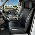 Walser Transporter Sitzbezüge Auto für Ford Transit, 1 Einzelsitz vorne (Aussparung Armlehne rechts), Sitzbezüge aus Kunstleder, Sitzschoner, Sitzauflagen Set für Van Walser Transporter Sitzbezüge Auto für Ford Transit, 1 Einzelsitz vorne (Aussparung Armlehne rechts), Sitzbezüge aus Kunstleder, Sitzschoner, Sitzauflagen Set für Van