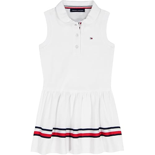 Girls' Pique Polo Dress