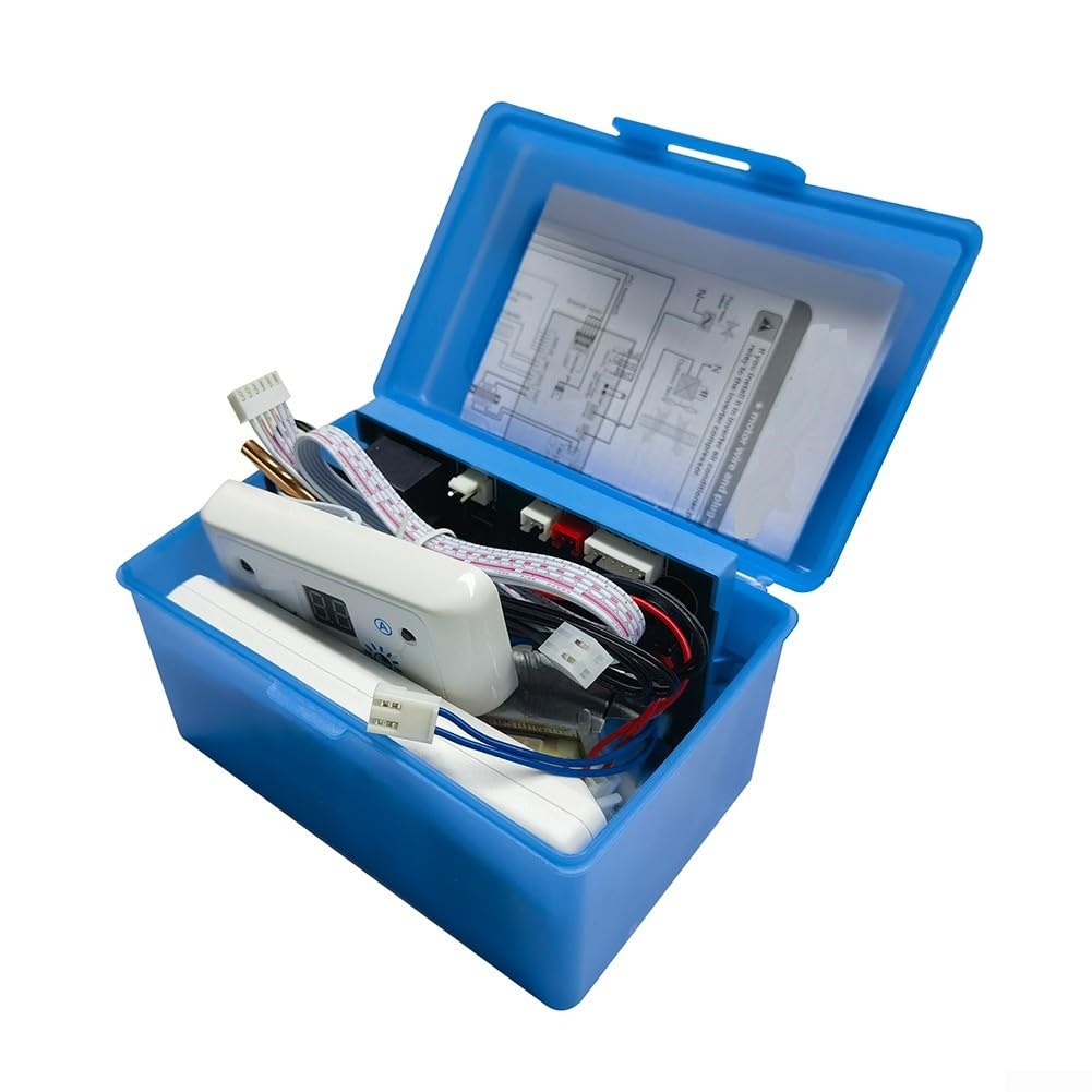 Conjunto de placa de sistema de panel de control de aire acondicionado con accesorios HVAC AC Unidad de control de temperatura piezas de repuesto