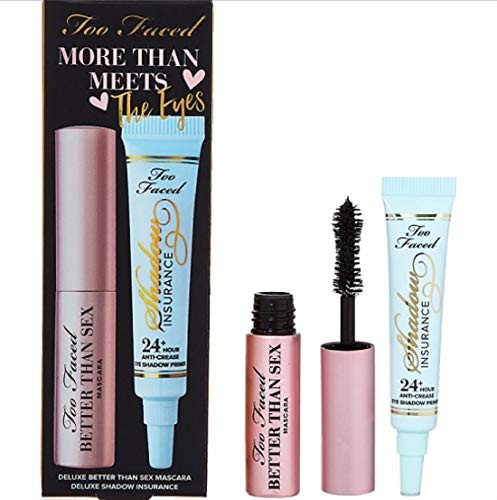 TOO FACED MORE THAN MEETS THE EYES LIMITED EDITION SET BETTER THAN SEX MASCARA & SHADOW INSURANCE