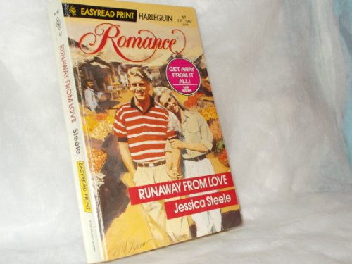 Runaway From Love (67 Large Print) 0373154674 Book Cover