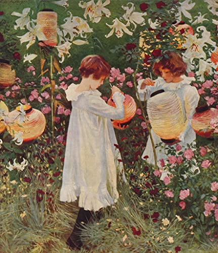 Lienzo decorativo para pared de Clavel y Rose por Sargent, pintura elegante de 60x90cm