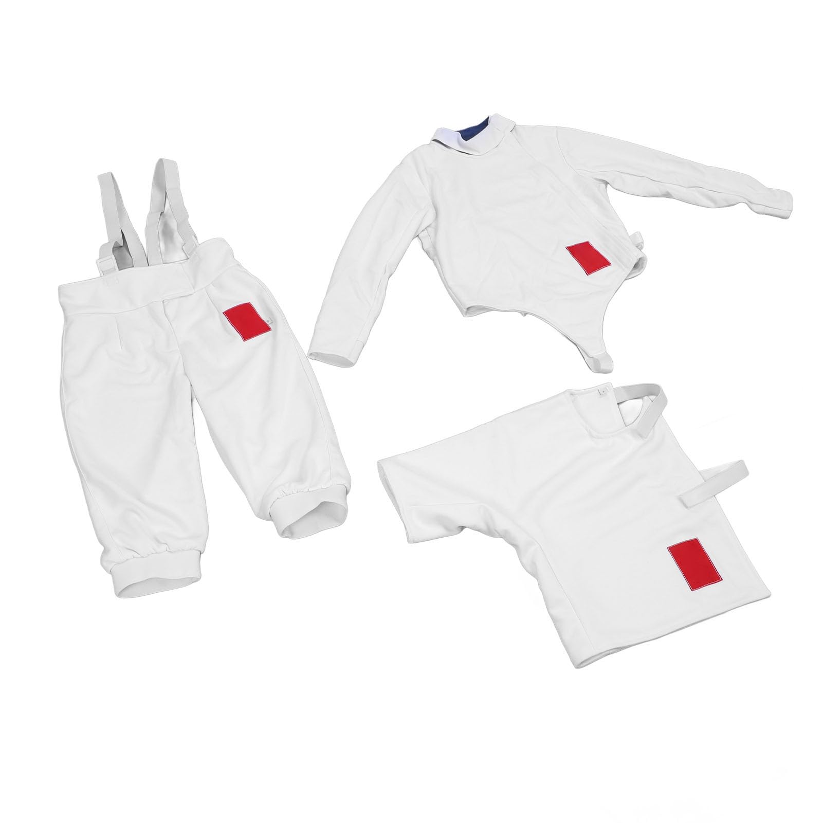 Traje de Uniforme de Esgrima CE350N Certificado para Niños y Jóvenes Ajuste Personalizable Transpirable