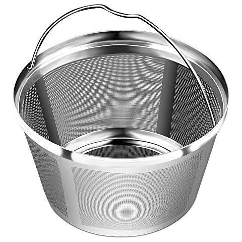 Eco-Sopure Reusable Basket-Style Permanent Coffee Filters Cover