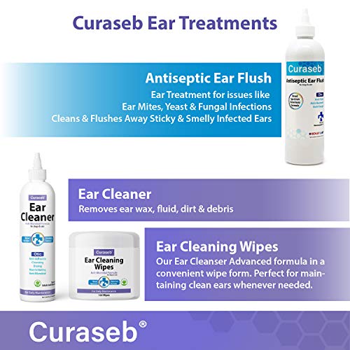 Curaseb 1 Dog Ear Infection Treatment Solves Itching, Head Shaking