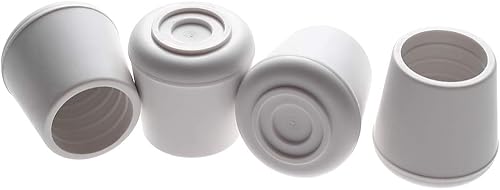 Furnigear Tapas para patas de silla, puntas de goma antideslizantes de 1-14 pulgadas de diámetro interior, protectores de suelo para patas de silla,