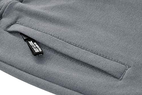 Image of MAGNIVIT Men's 3 /4 Jogger Capri Pants Workout Gym Below Knee Shorts Zipper Pockets