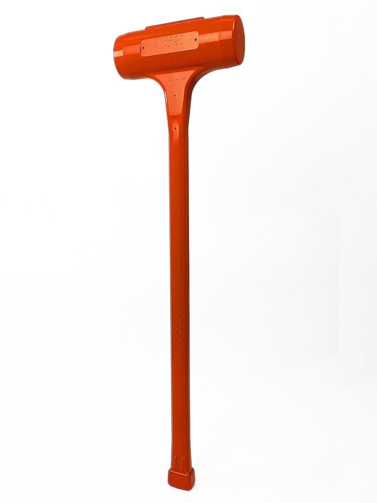 Impact Poly 15 lb Dead Blow Sledge Hammer | Orange - Amazon.com