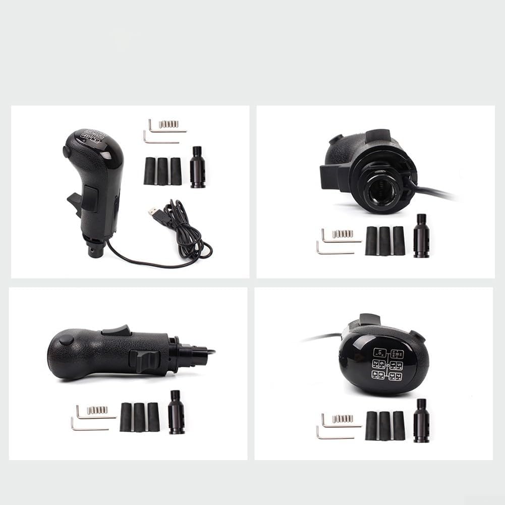 Pommeau de levier de vitesse USB pour simulateur de camion – Accessoire de jeu 18 vitesses pour Logitech G Series