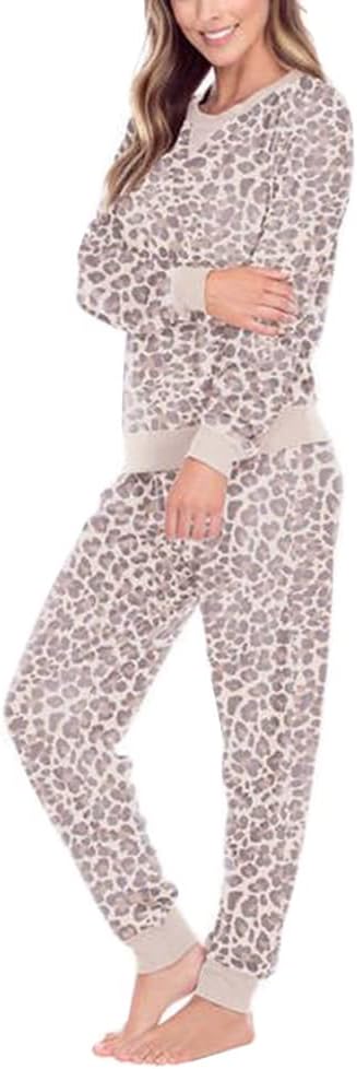 Honeydew Women's 2 Piece Super Soft Fleece Lounge PJ Set - Image 2