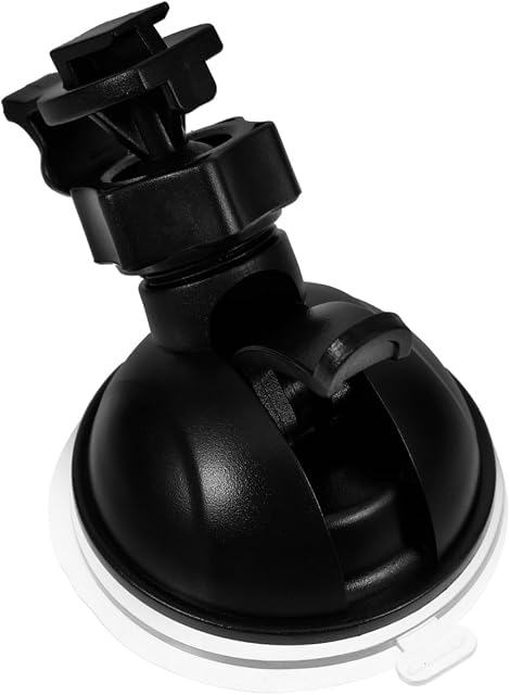 GLEAVI Dash Cam Suction Cup Mount avec filetage de vis 1/4 pouce Rotation réglable tête de balle Support de caméra de voiture pour tableau de bord et pare-brise