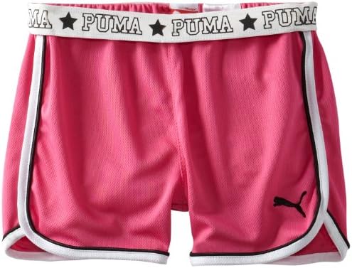 Puma Raspberry Buy PUMA Little Girls' Toddler Foldover Core Short, Raspberry Rose, 4T ...