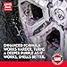 Griot's Garage Heavy-Duty Wheel Cleaner for All Wheel Finishes, Breaks Down and Removes Stubborn Brake Dust and Grime, PH Balanced, Non-Acidic, 11026, 35oz