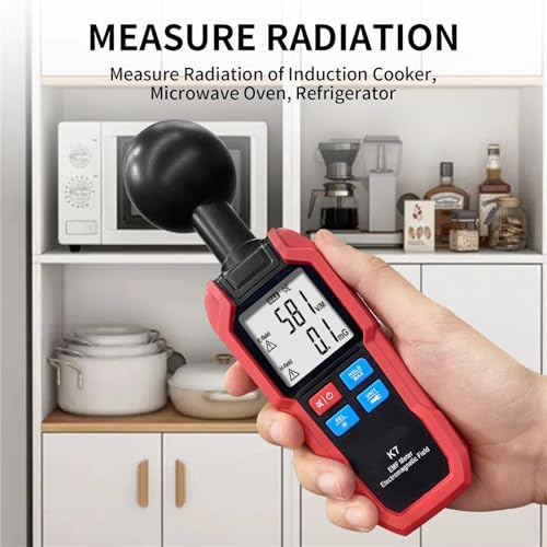 Medidor EMF Profesional Detector de Radiación Electromagnética miniatura 3