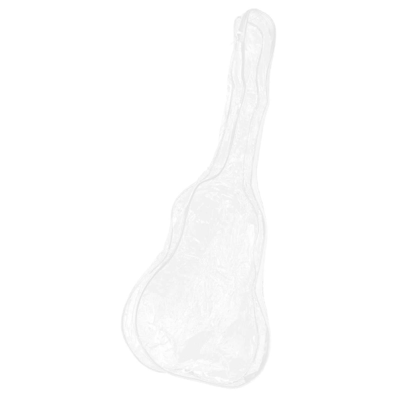 Funda Protectora para Guitarra Eléctrica Transparente, Pvc, 1 Pieza | Diseño Totalmente Sellado E, Protección Prolongada, Ligera y Portátil para Instrumento de Cuerda