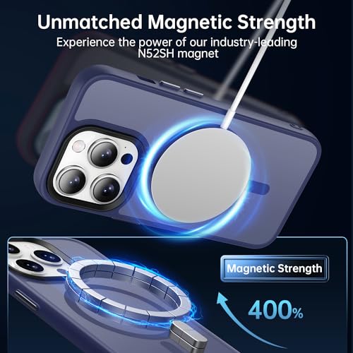 Coque iPhone 12 magnétique mate anti-traces pour éviter les chutes accidentelles - 3