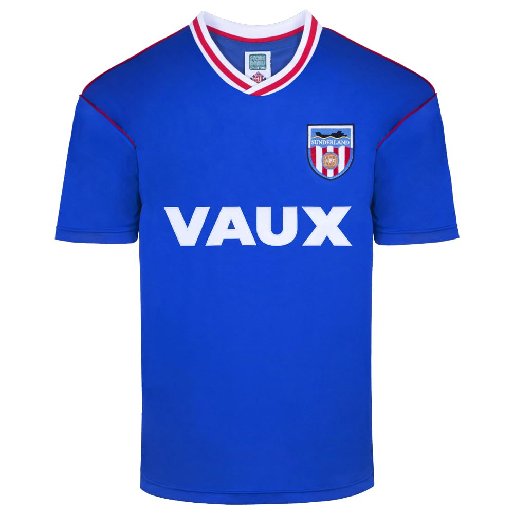 Sunderland 1990 Retro Football Away Shirt Small Polyester