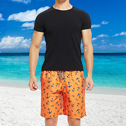 Techcity Mens Swim Trunks, Quick Dry Beach Swim Shorts Bathing Suit Swimsuit With Pockets And Mesh Lining thumb #1
