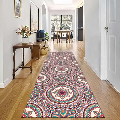 Tapis de passage avec dos caoutchouc moquette multicolore 120x900cm - 2