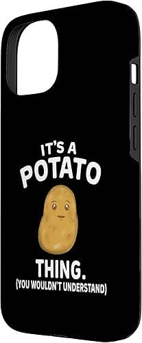 Vista 11 de Funda para iPhone 11 Kawaii Potato It's A Potato Thing Funny Potatoes