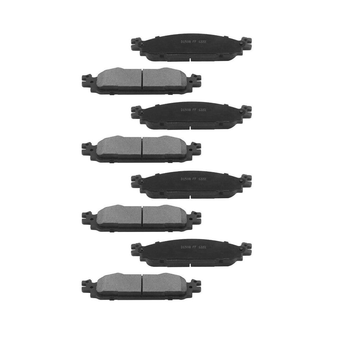 2 Set of - 4X Ront Ceramic Brake Pads 4Rcbpflmmffte for Ford for Explorer 2011-2019 for Flex 2009-2019 for Taurus 2010-2019,for Lincoln for MKS 2011-2012 for MKT 2010-2019