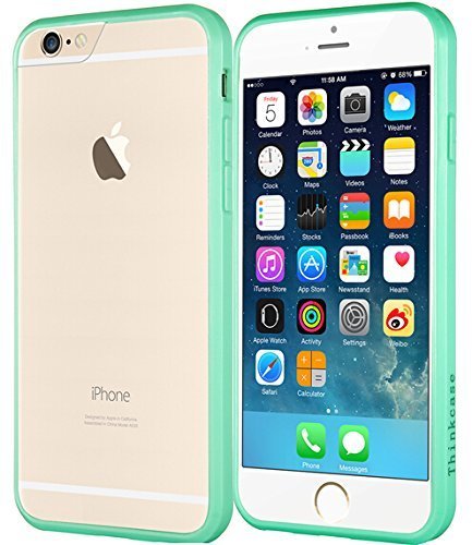 Cases for iPhone 6S,iPhone 6 Clear Case,iPhone 6 Cases,iPhone 6 Phone Case,Thinkcase Hybrid Hard Soft Durable Back Cover for iPhone 6 6S