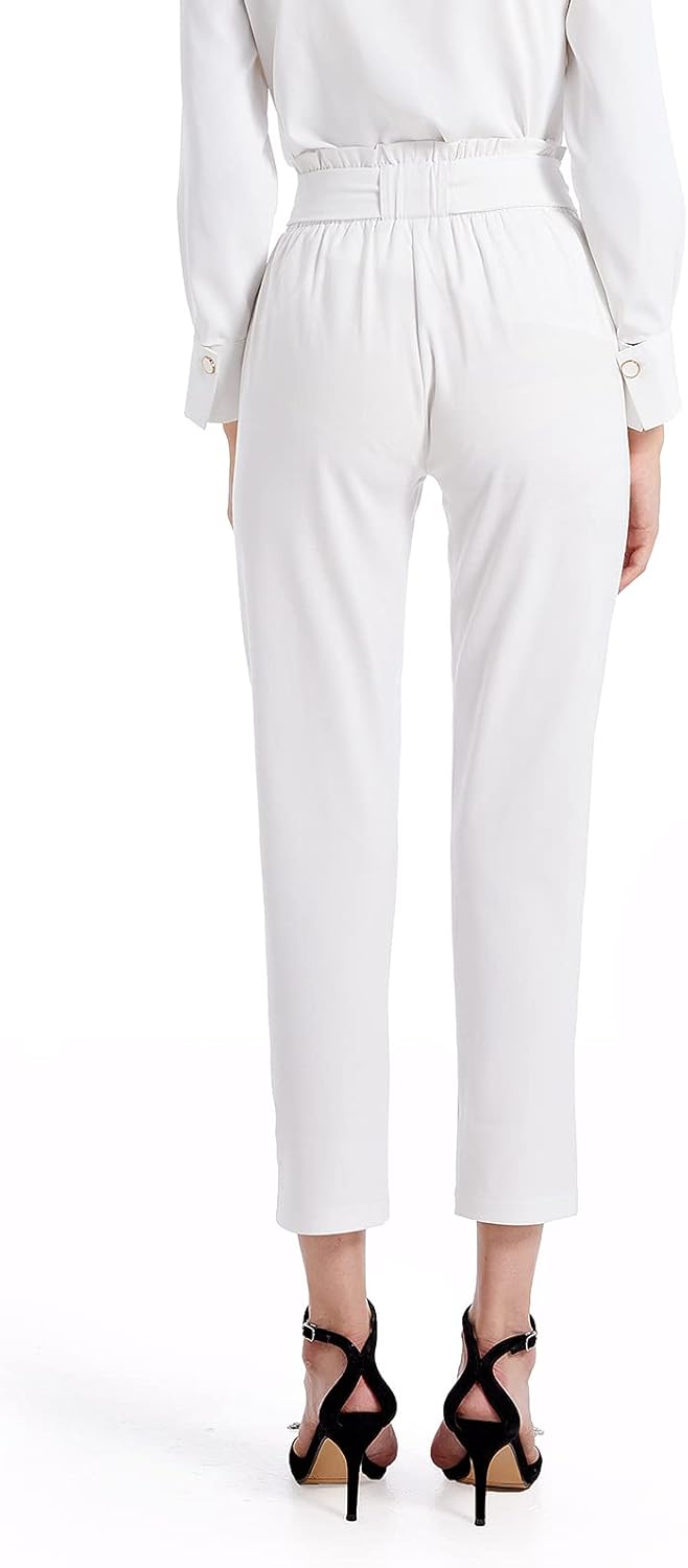 dressy tapered trousers