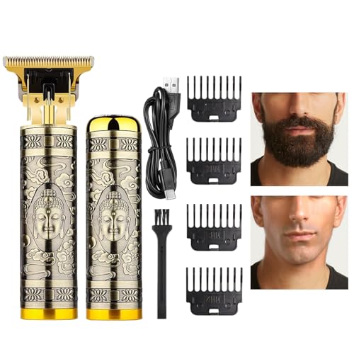 Tondeuse à cheveux pour homme sans fil avec kit de toilette et rasoir étanche