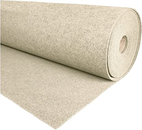 Mugar- Alfombras para Eventos y Celebraciones de Todo Tipo- Alfombras Pasilleras para Festejos y Ocasiones Especiales de Diversos Colores- 1 Metro de Ancho (por Metros, Beige (27))