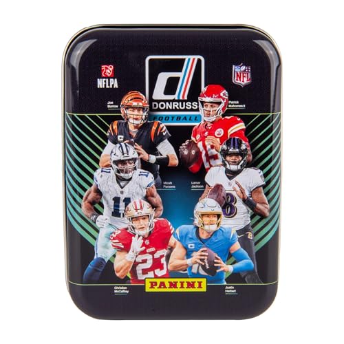 2024 Panini Donruss Football NFL Football Trading Cards Tin - Image 3