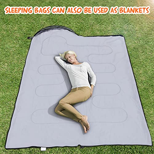Pystuvo Sleeping Bag for Adults,4 Season Sleeping Bag,Lightweight,Waterproof Indoor & Outdoor Use,Comfortable Sleeping Sackfor Kids,Teens & Adults for Hiking,Backpacking and Camping - Image 4